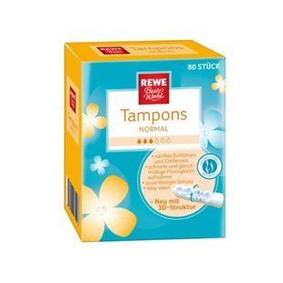Гігієнічні тампони Rewe Beste wahl normal 80 шт &mdash; фото товару