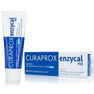Зубна паста Enzycal 950 Curaprox, 75 мл &mdash; фото товару
