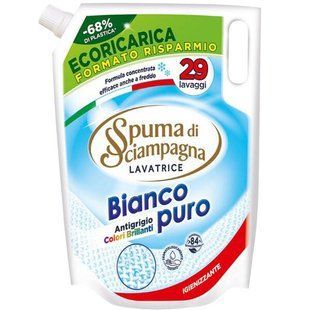 SPUMA Bianco puro гель для прання білих речей 1305 мл. 29 циклів &mdash; фото товару