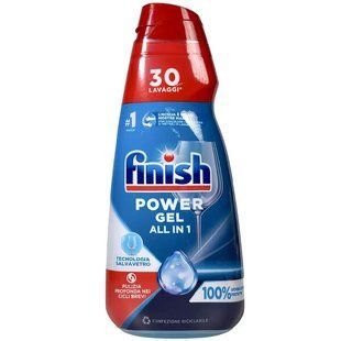 Гель для посудомийних машин Finish Power Gel All in1, 600 мл &mdash; фото товару