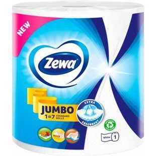 Паперові рушники Zewa Jumbo 2 шари 325 відривів, 1 рулон &mdash; фото товару