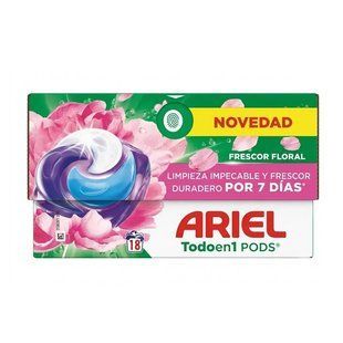 Капсули для прання Ariel Pods+ All-in-1 Floral fresh 18 шт &mdash; фото товару