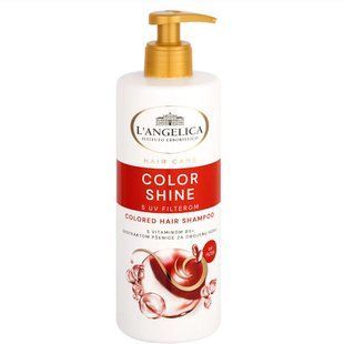 Шампунь L&rsquo;Angelica Color Shine для фарбованого волосся, 500 мл &mdash; фото товару