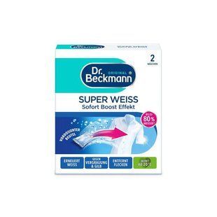 Порошок для відбілювання білизни Dr.Beckmann Super Weiss 2*40г &mdash; фото товару
