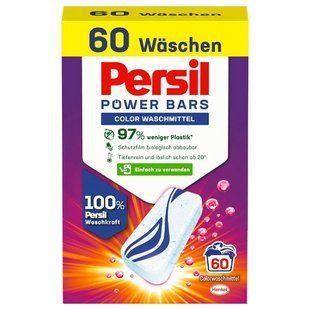 Таблетки для прання Persil Power Bars для кольорових речей, 60 шт &mdash; фото товару
