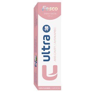 Зубна паста FESCO (Феско) Ultra Anti-cavity Антикарієс 100 мл &mdash; фото товару