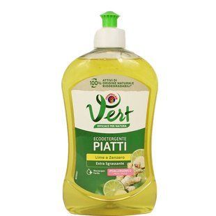 Засіб для миття посуду ChanteClair Vert Лимон і Імбир, 500 мл &mdash; фото товару