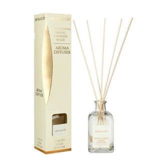 AROMATOP Luxury Home Perfume Аромадифузор Білі Квіти Сандал Кашемірове дерево, 100 мл &mdash; фото товару