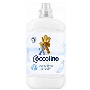 Кондиціонер для білизни Coccolino Sensitive & Soft, 1700мл &mdash; фото товару
