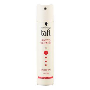 TAFT Phyto keratin Лак для всіх типів волосся 4 (250мл) &mdash; фото товару