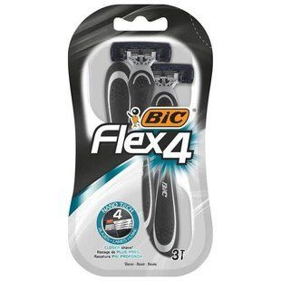 Станок BIC Flex4, 3шт &mdash; фото товару