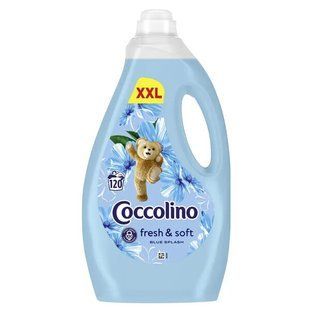 Кондиціонер для білизни Coccolino Fresh & Soft blue splash, 3000мл &mdash; фото товару