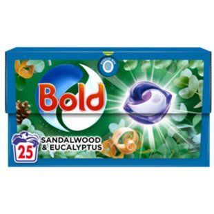 Універсальні капсули для прання Bold Sandalwood&Eucaliptus 25шт &mdash; фото товару