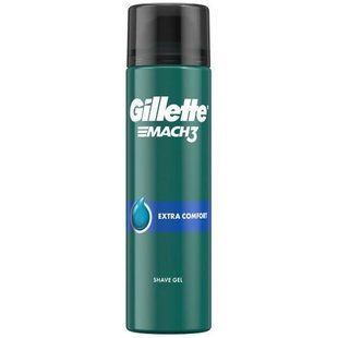 Гель для гоління Gillette Mach3 Extra Comfort, 240 ml &mdash; фото товару