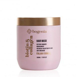 Маска для волосся Bogenia Biotin & Collagen &mdash; фото товару